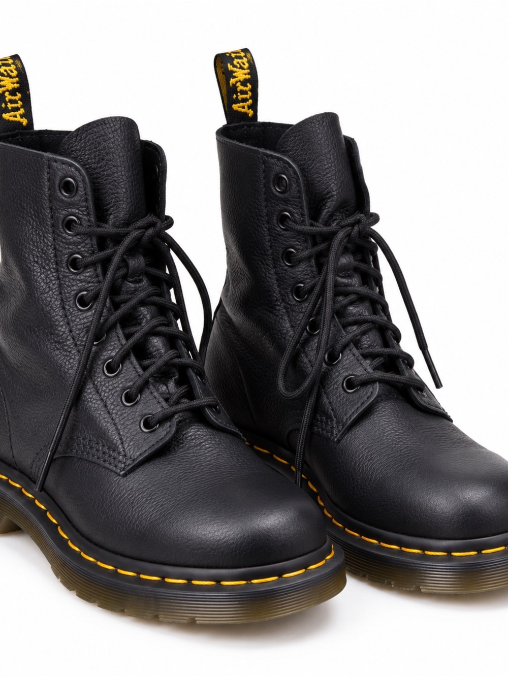 Dr. Martens 1460 Pascal Virginia Black Leather Boots Women’s Size 7 NEW